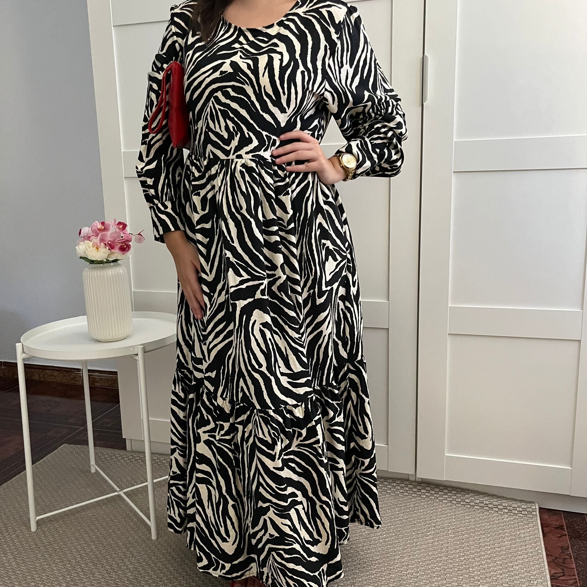 Vestido cebra